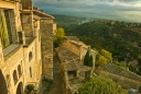 Gordes, vue depuis une terrasse